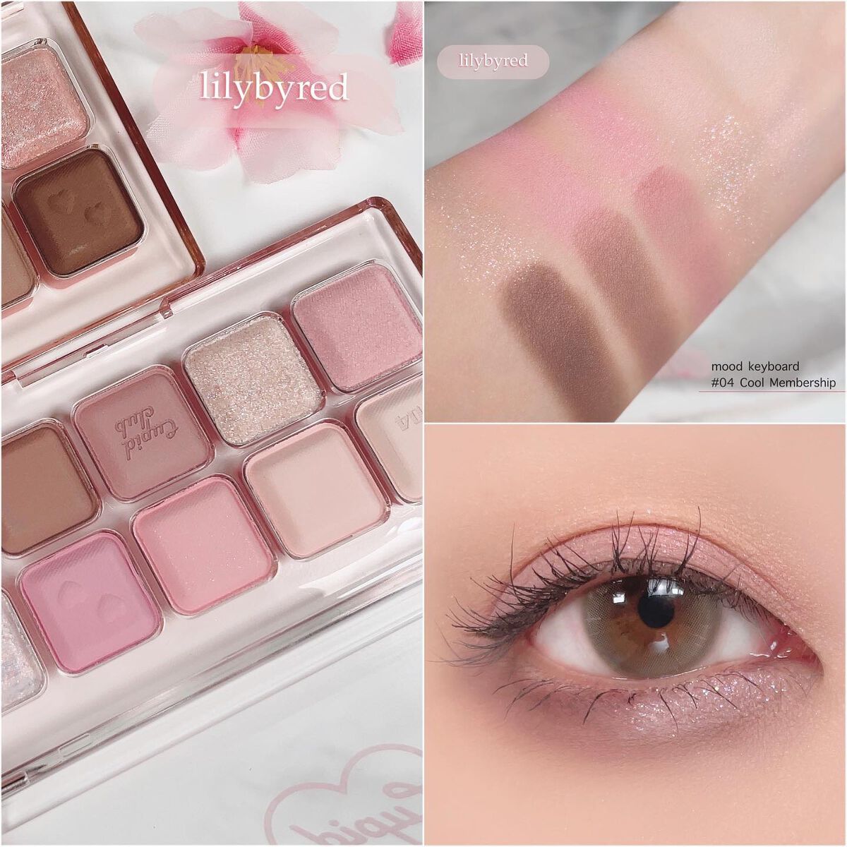 ムードキーボード/lilybyred/アイシャドウパレットを使ったクチコミ（1枚目）