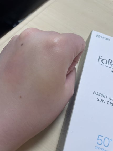 フォレスト エッセンスサンクリーム/FoRest by Greenfinger/日焼け止めローションを使ったクチコミ(4枚目)