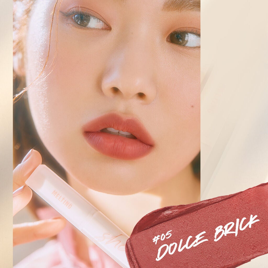 メルティング シアー マット バーム/CLIO/口紅を使ったクチコミ(2枚目)