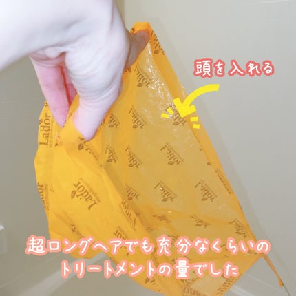 ACV VINEGAR HAIR CAP /La'dor/アウトバストリートメントを使ったクチコミ(4枚目)