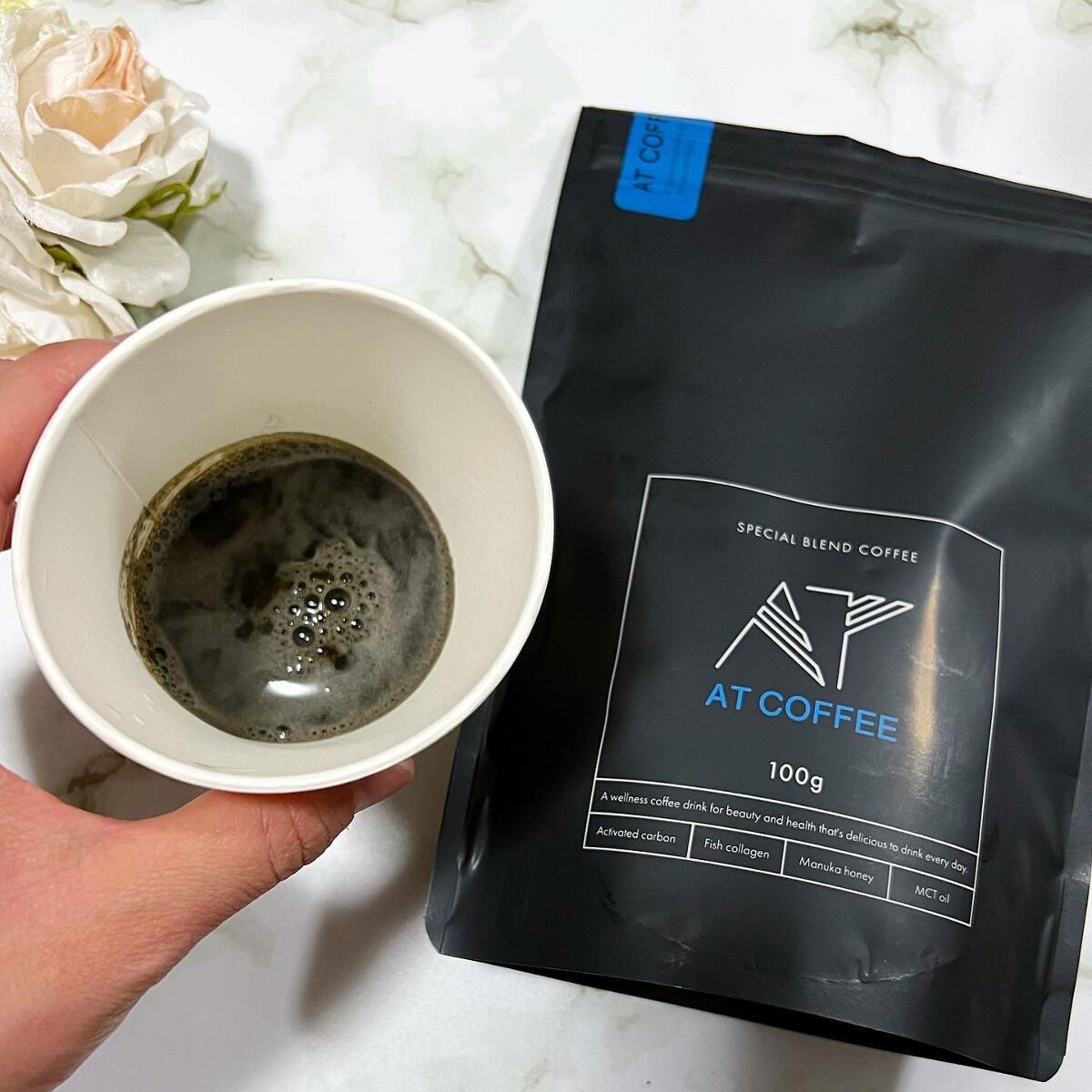 AT COFFEE/サプリパーク/ドリンクを使ったクチコミ（3枚目）