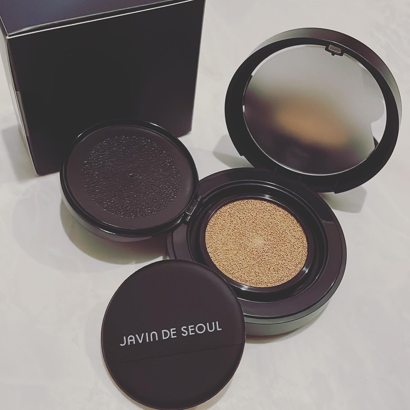 ジャビンドゥソウル ウインクファンデーションパクト/Javin De Seoul/クッションファンデーションを使ったクチコミ(5枚目)