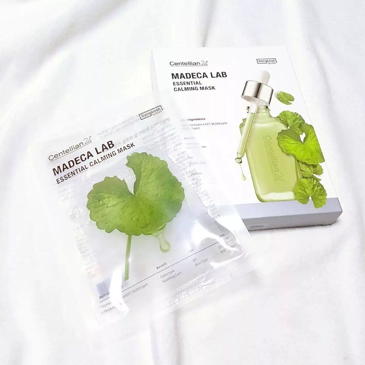 マデカラボ エッセンシャルカーミングマスク/センテリアン24/シートマスク・パックを使ったクチコミ（1枚目）