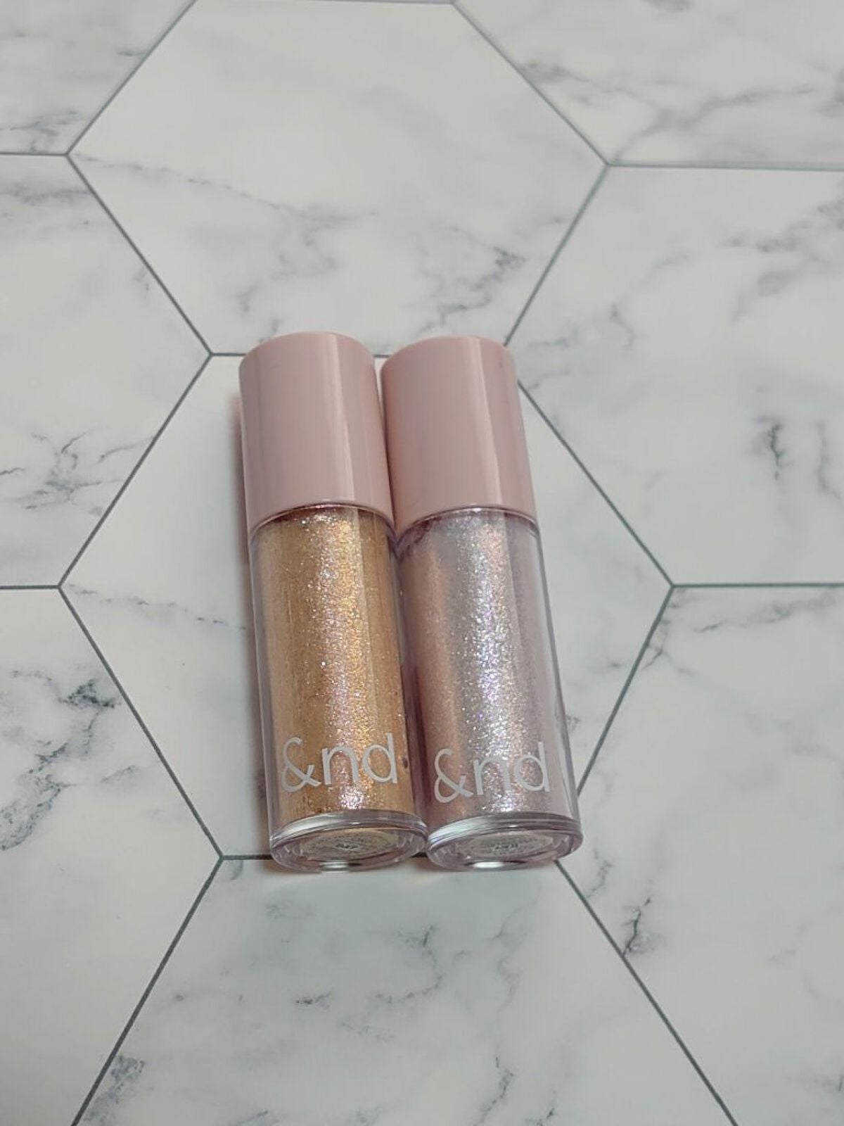 アンドバイロムアンド グラッシーアイグリッター/&nd by rom&nd/グリッターを使ったクチコミ(1枚目)