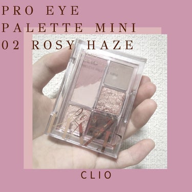 プロ アイパレット ミニ/CLIO/アイシャドウパレットを使ったクチコミ（1枚目）