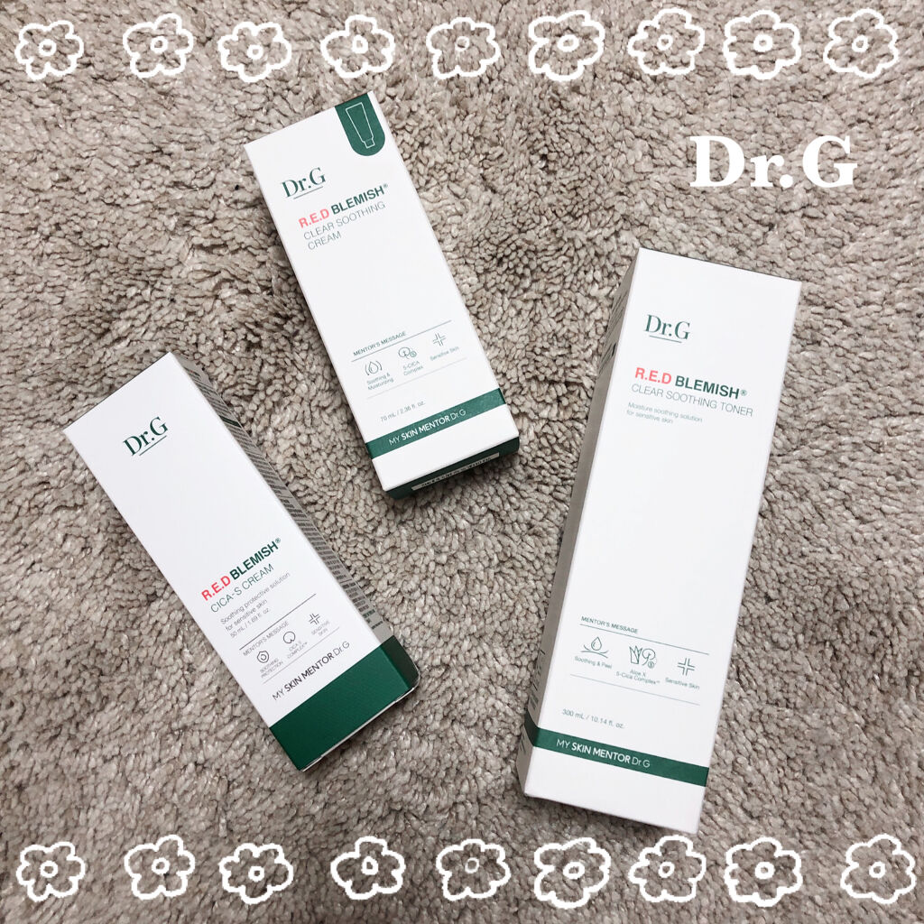 レッドブレミッシュ クリアスージングトナー/Dr.G/化粧水を使ったクチコミ（1枚目）