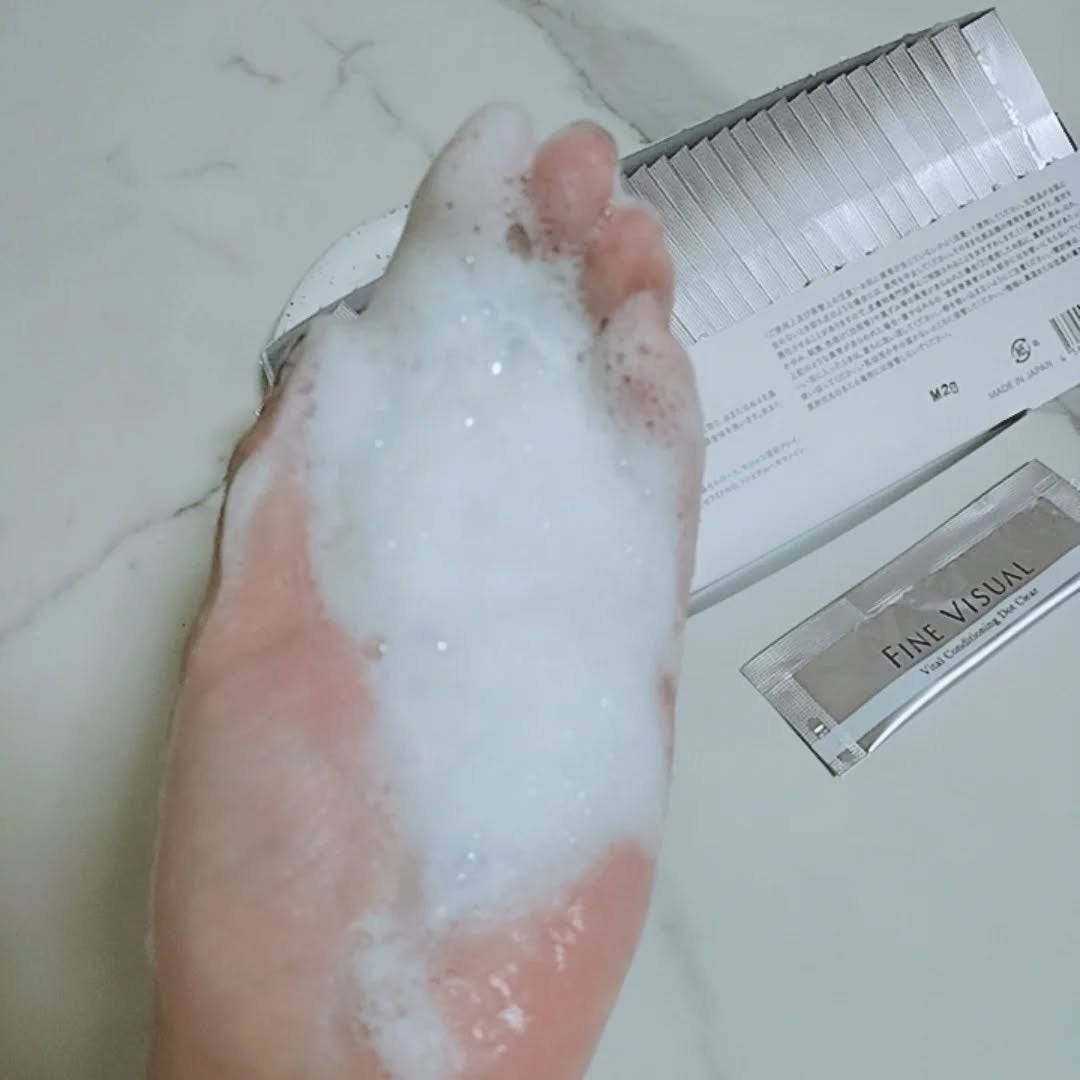 バイタルコンディショニング ドットクリア /フェヴリナ/洗顔パウダーを使ったクチコミ(5枚目)