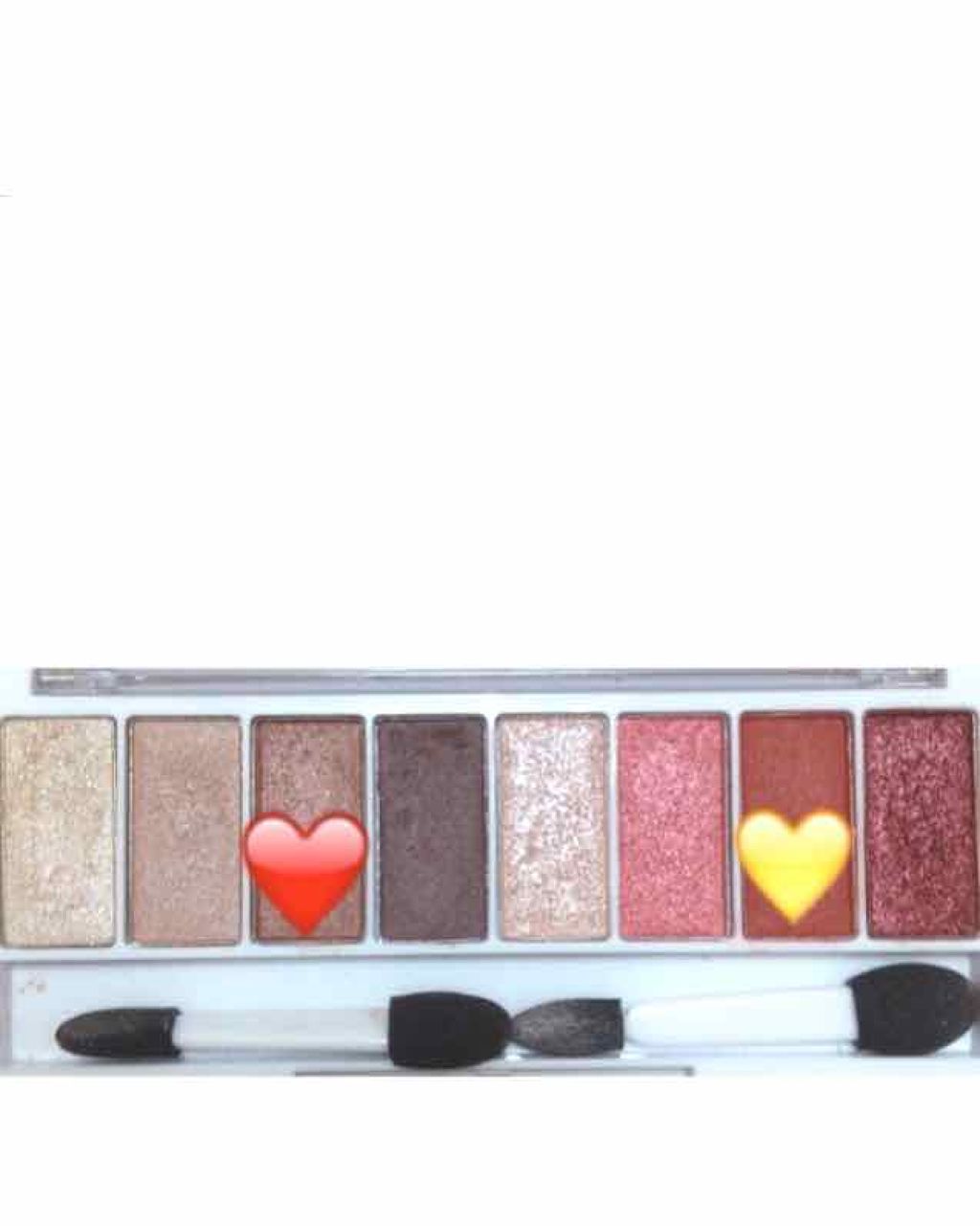 スイーツコレクション/マリブビューティー/アイシャドウパレットを使ったクチコミ(3枚目)