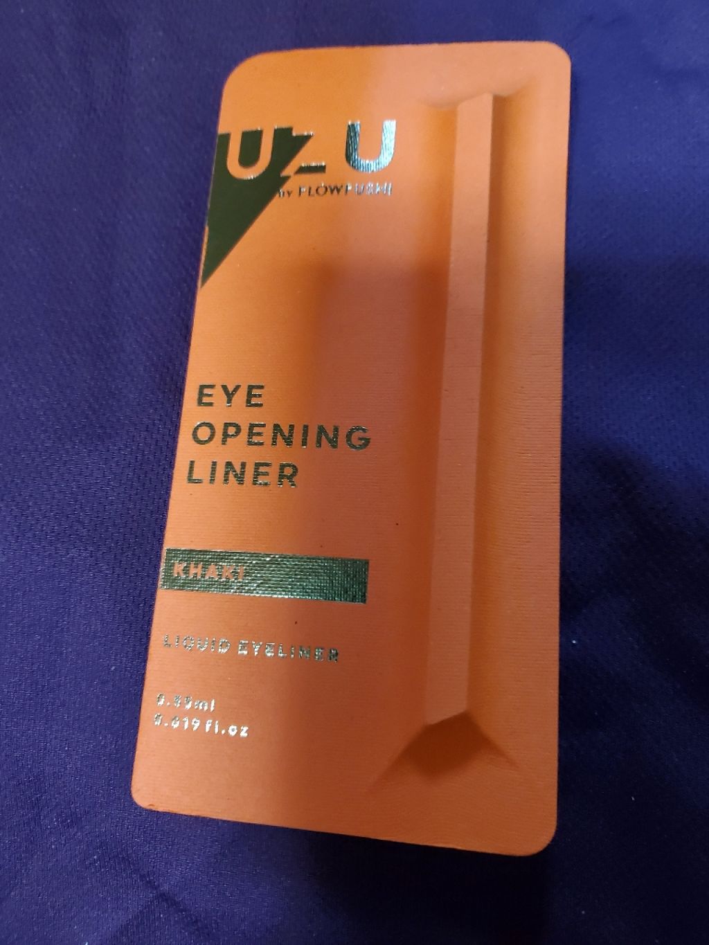 EYE OPENING LINER/UZU BY FLOWFUSHI/リキッドアイライナーを使ったクチコミ(1枚目)