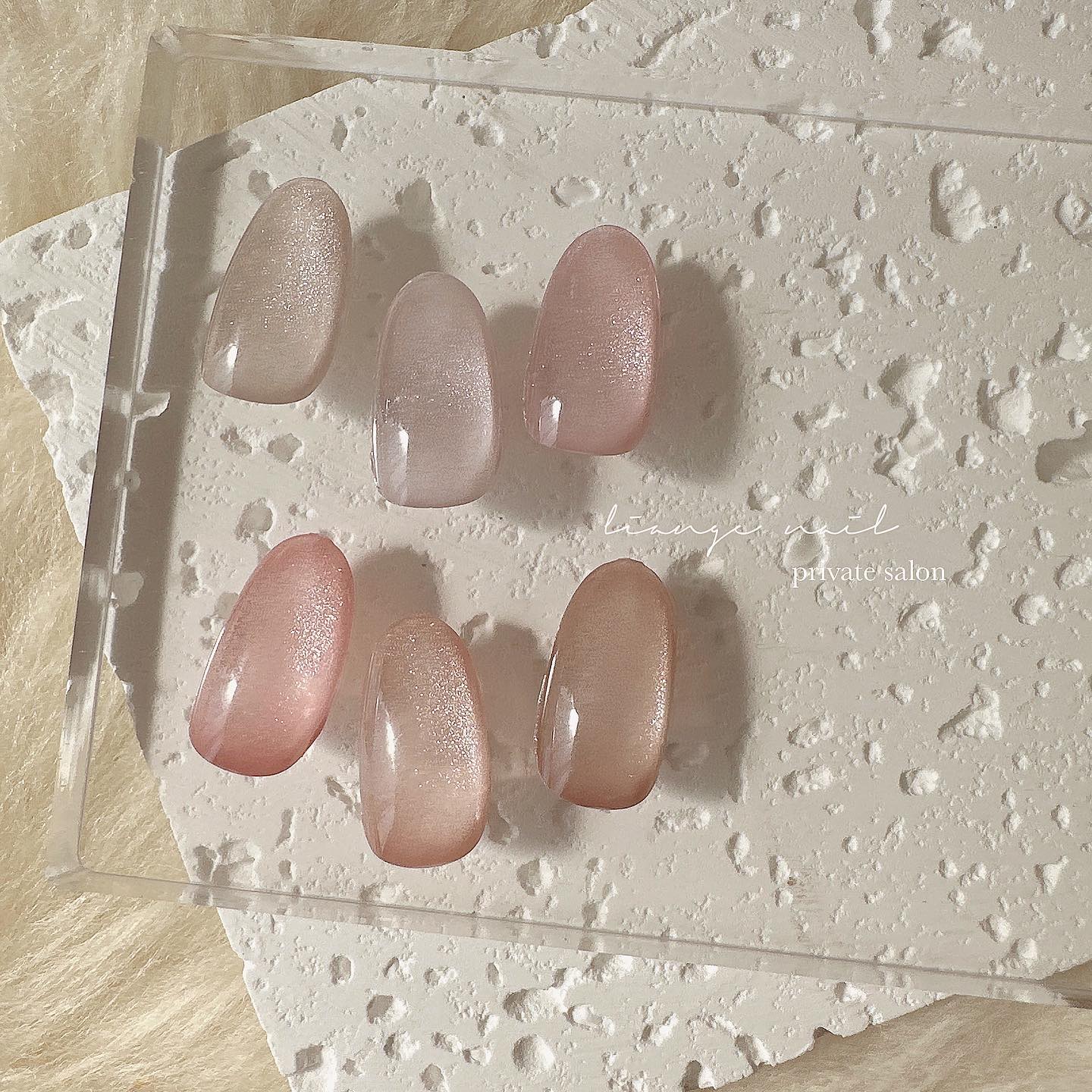 #ネイル,#大人ニュアンスネイル,#ニュアンスネイル,#ジェルネイル,#マグネットネイルのネイルデザイン