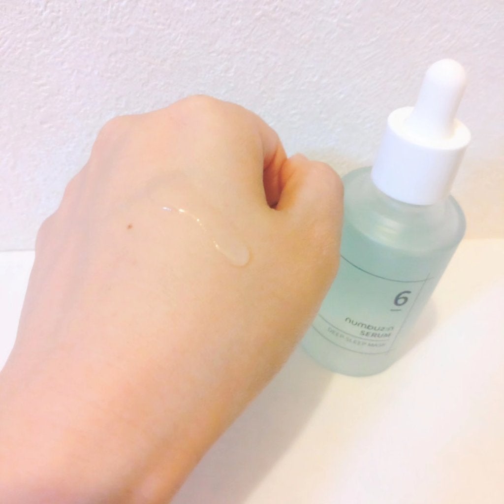 6番 爆睡マスクパックセラム/numbuzin/美容液を使ったクチコミ(4枚目)