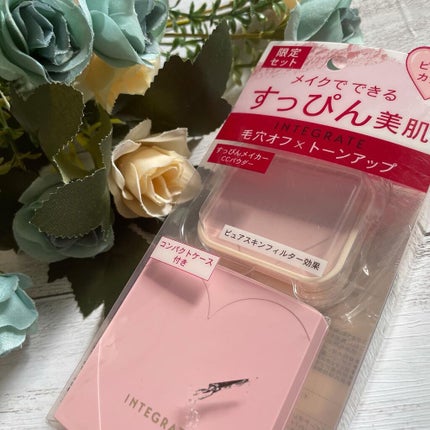 すっぴんメイカー CCパウダー/インテグレート/プレストパウダーを使ったクチコミ(1枚目)