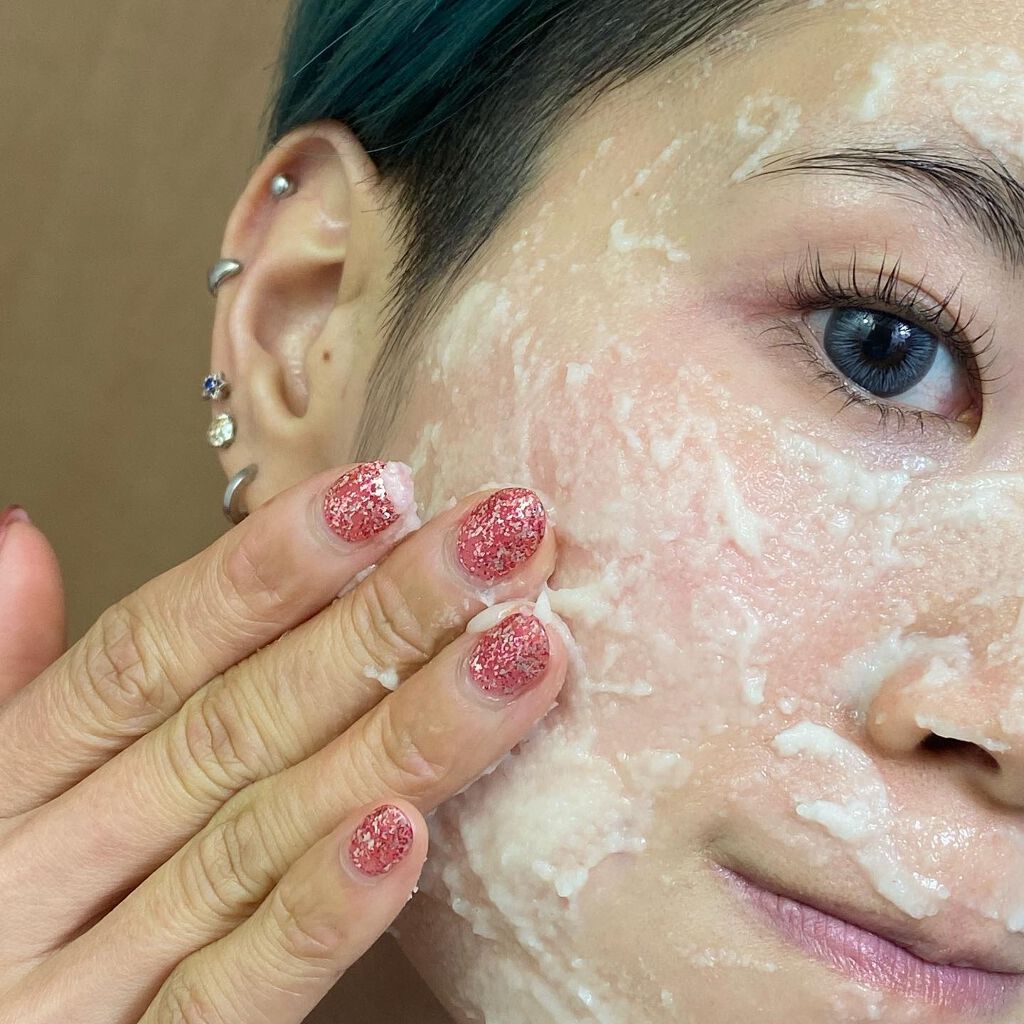 プリパインショットカボチャ酵素ピーリングジェル/AMPLE:N/ピーリングを使ったクチコミ(4枚目)