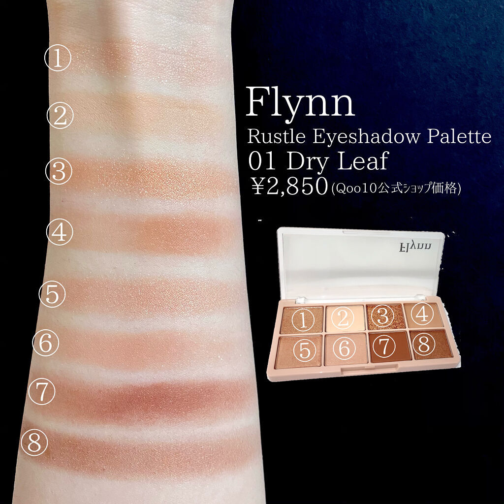 ラッスルアイシャドウパレット/Flynn/アイシャドウパレットを使ったクチコミ（3枚目）