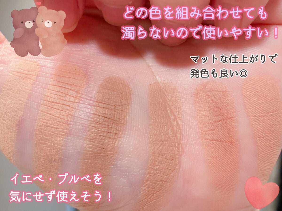 ブラーフィニシュシャドウパレット/Dinto/アイシャドウパレットを使ったクチコミ(3枚目)