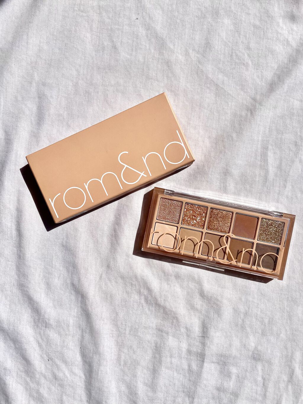 ベターザンパレット/rom&nd/アイシャドウパレットを使ったクチコミ（1枚目）