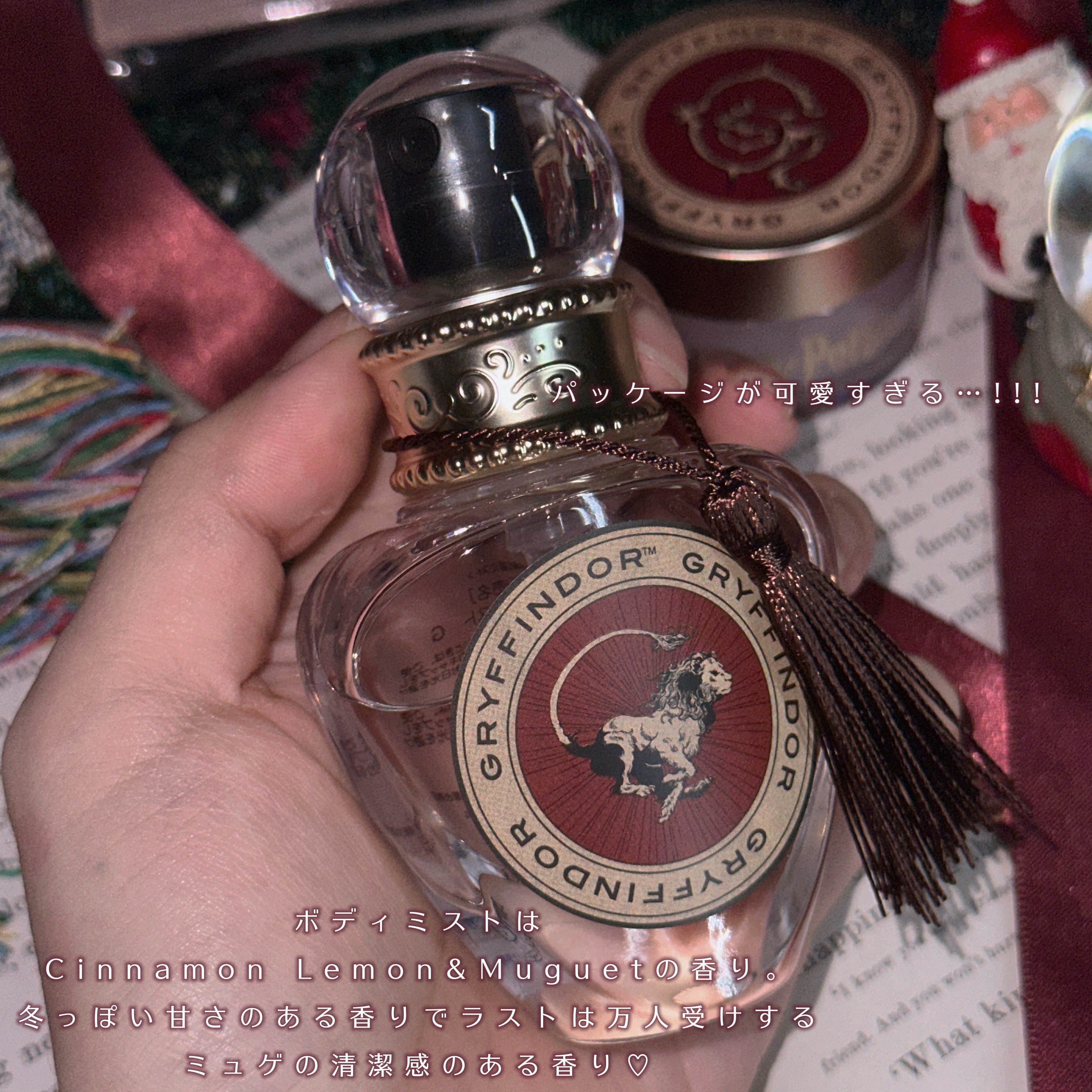 試してみた】ハリー・ポッター ボディ&リップケアギフト SHOBIDOの