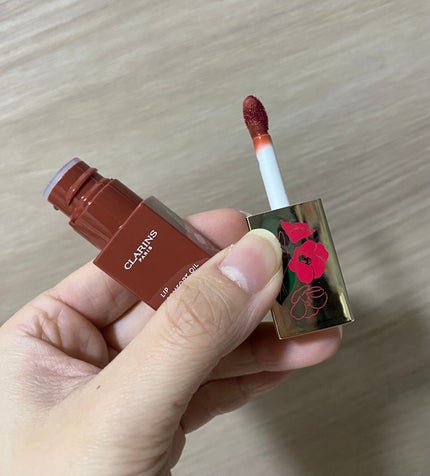 コンフォート リップオイル インテンス/CLARINS/リップグロスを使ったクチコミ(2枚目)