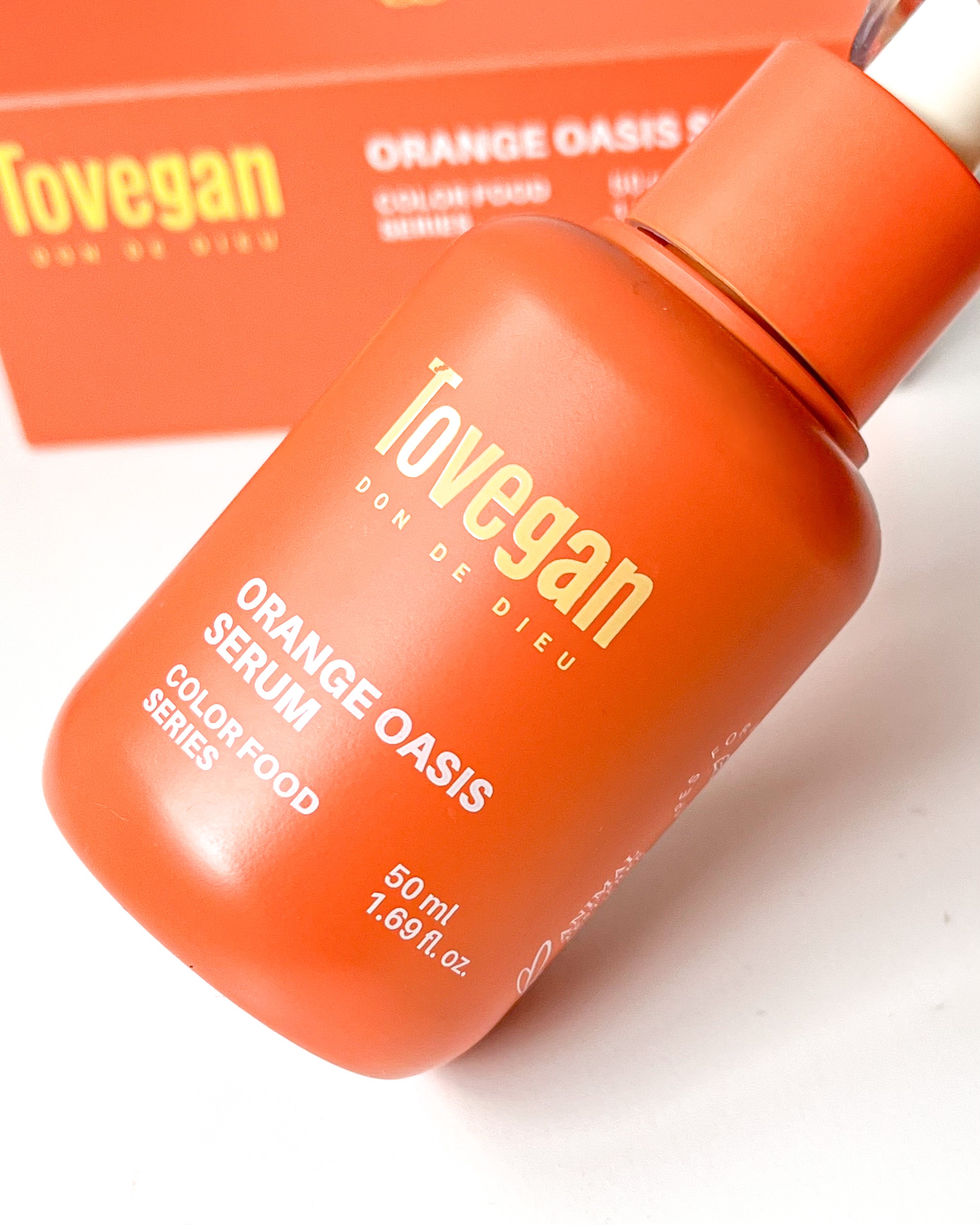 カラーフードシリーズオレンジオアシスセラム/Tovegan/美容液を使ったクチコミ（2枚目）