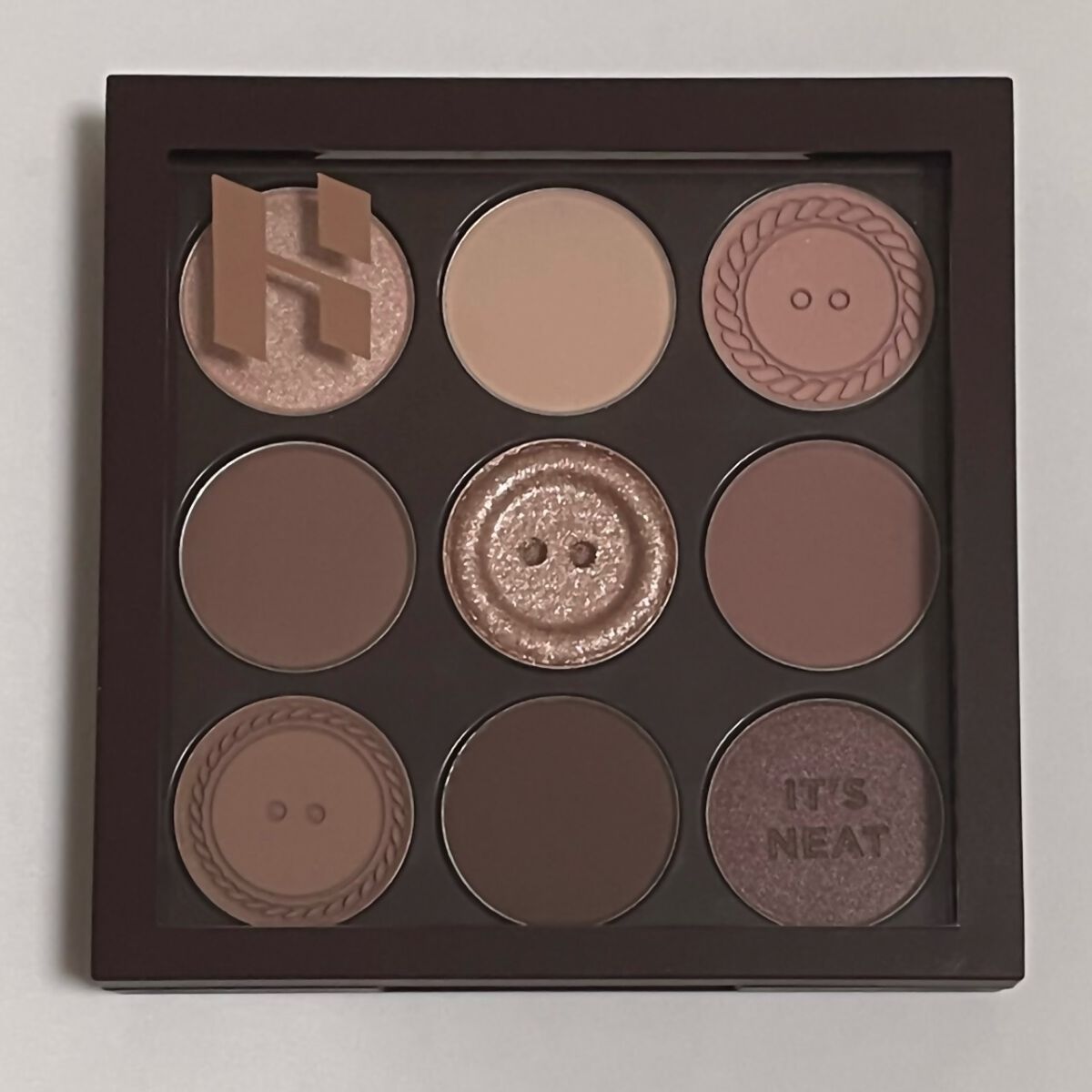 マイフェイブムードアイパレット 9カラー/HOLIKA HOLIKA/アイシャドウパレットを使ったクチコミ（3枚目）