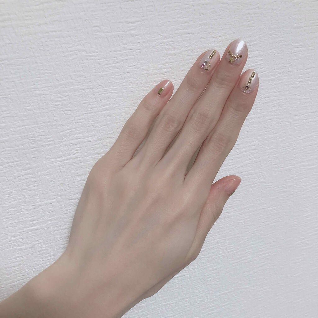 ジェルボリュームトップコート/キャンメイク/ネイルトップコートを使ったクチコミ（2枚目）