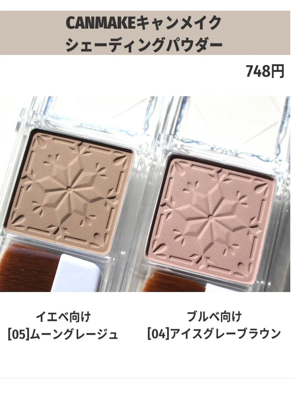 ナチュラルマットシェーディング/CEZANNE/シェーディングを使ったクチコミ(1枚目)