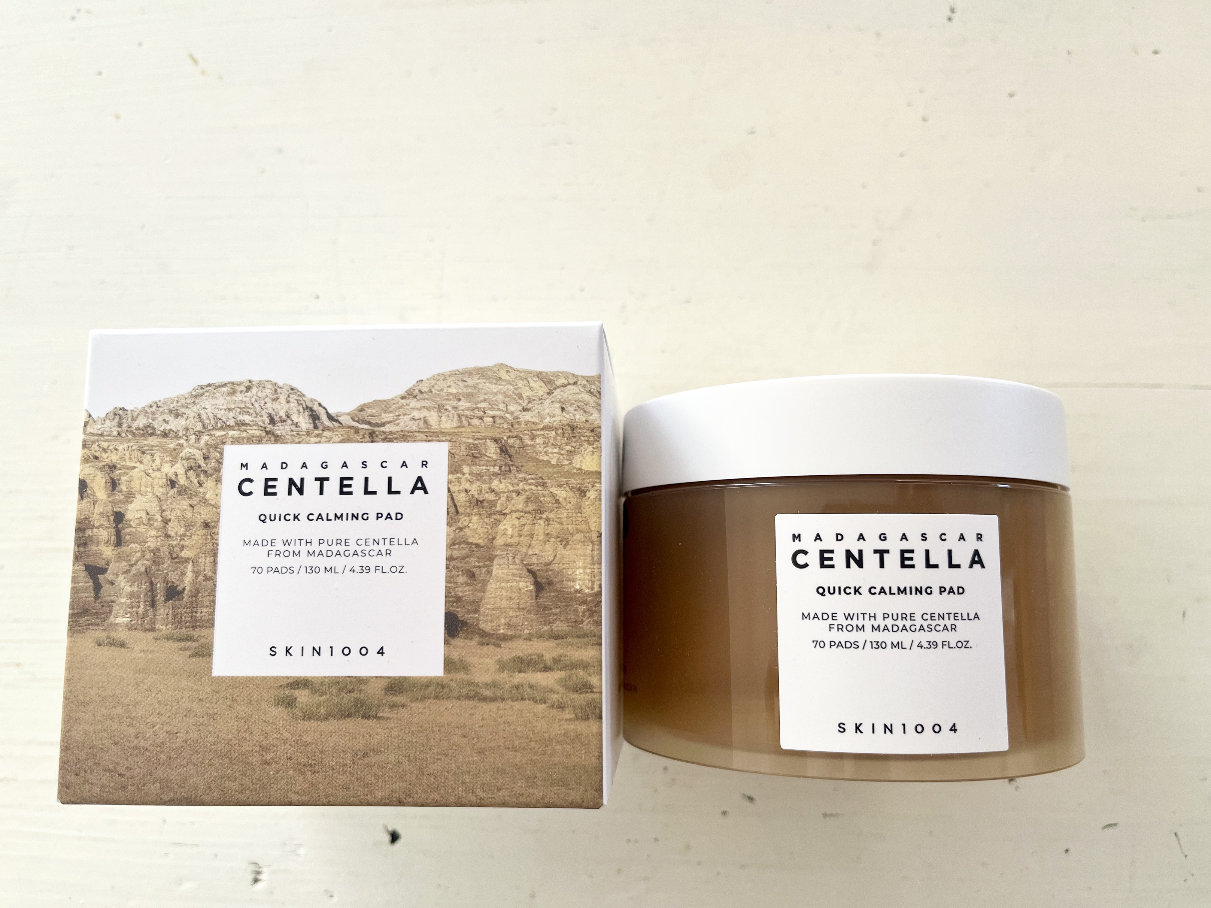 センテラ クイックカーミングパッド/SKIN1004/トナーパッドを使ったクチコミ（1枚目）