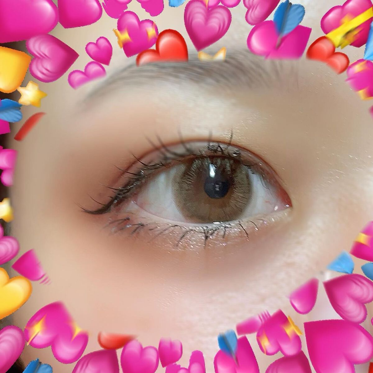 スワニーピュアチョコ(Swany Pure Choco)/OLOLA/カラーコンタクトレンズを使ったクチコミ(5枚目)