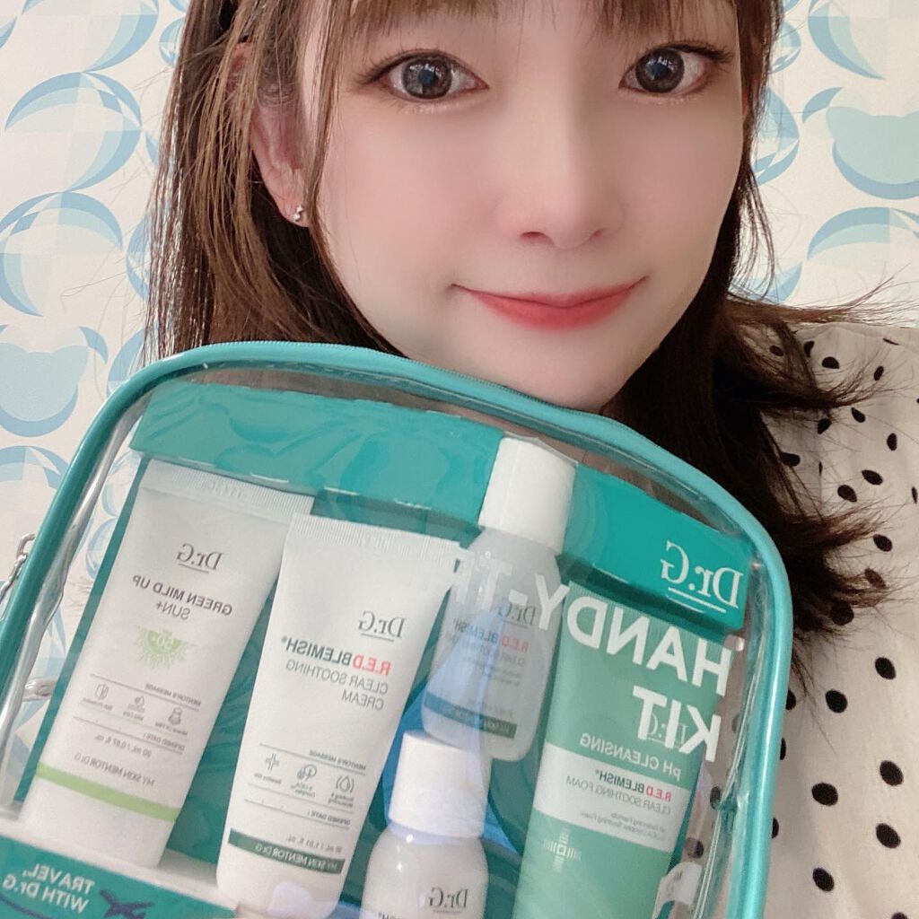 グリーンマイルドアップサンプラス/Dr.G/日焼け止めクリームを使ったクチコミ（2枚目）