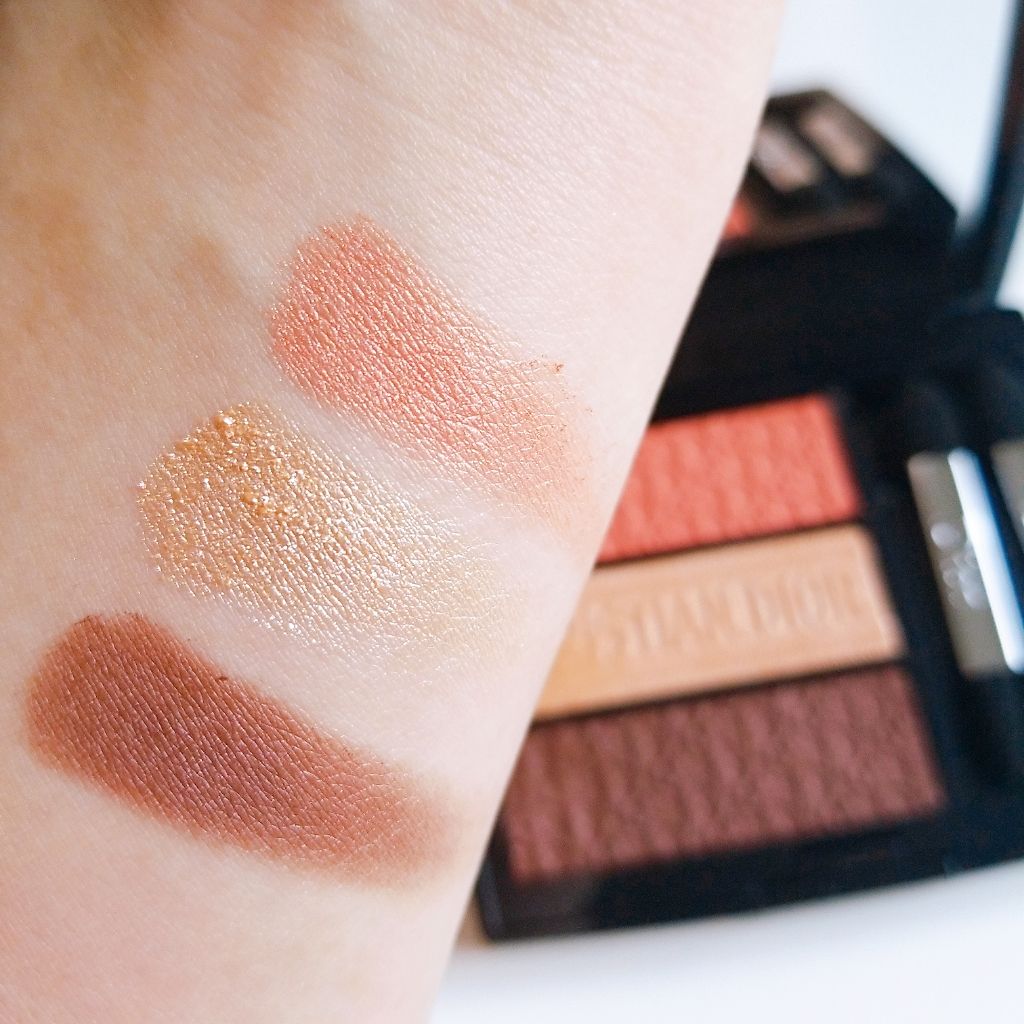 【旧】トリオ ブリック パレット/Dior/アイシャドウパレットを使ったクチコミ(3枚目)