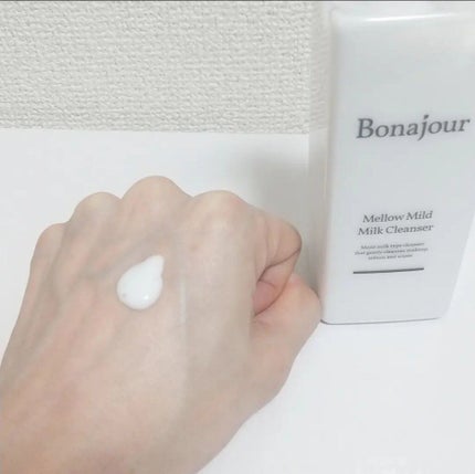 メロウマイルドミルククレンザー/Bonajour/ミルククレンジングを使ったクチコミ(2枚目)