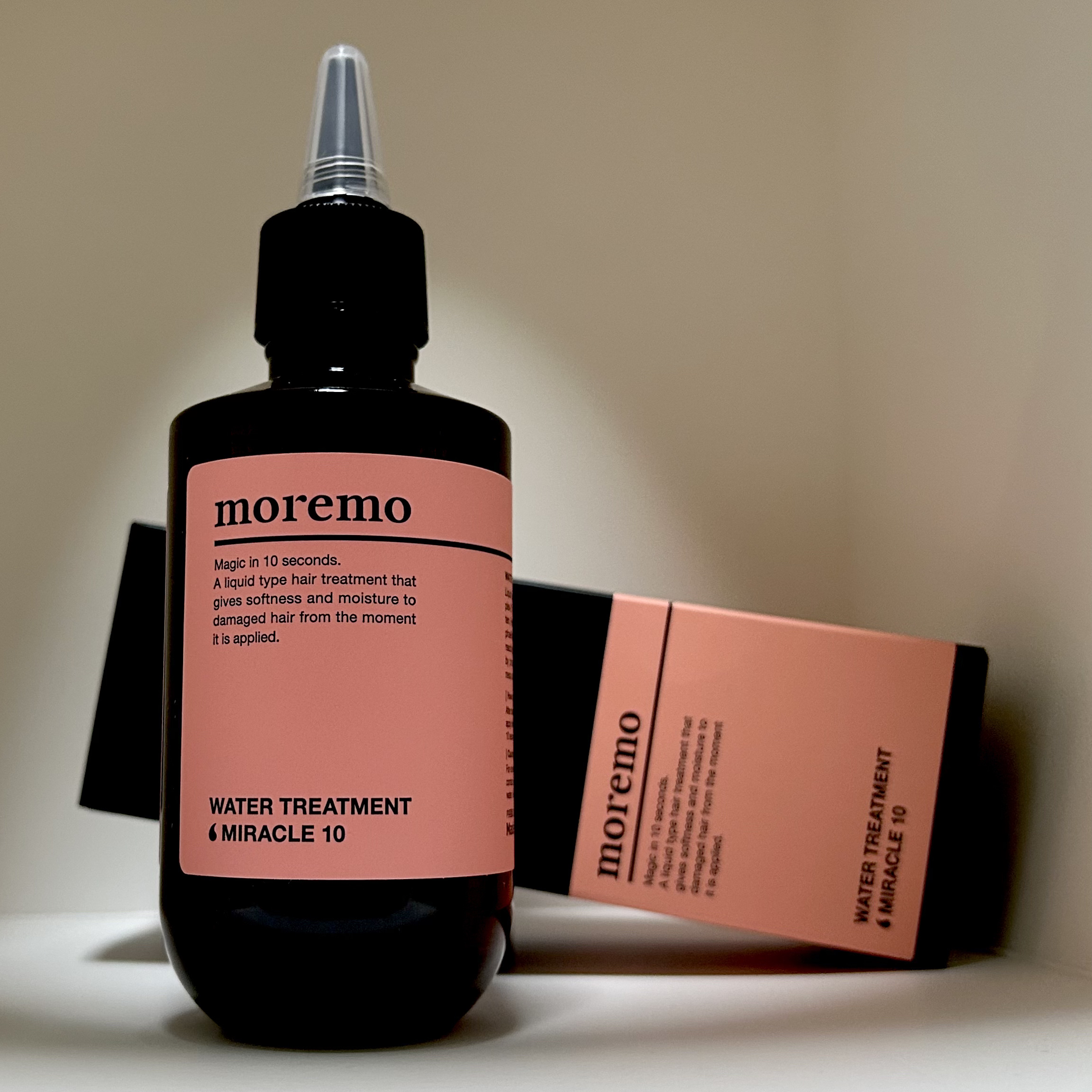 ウォータートリートメントミラクル10/moremo/洗い流すヘアトリートメントを使ったクチコミ（1枚目）