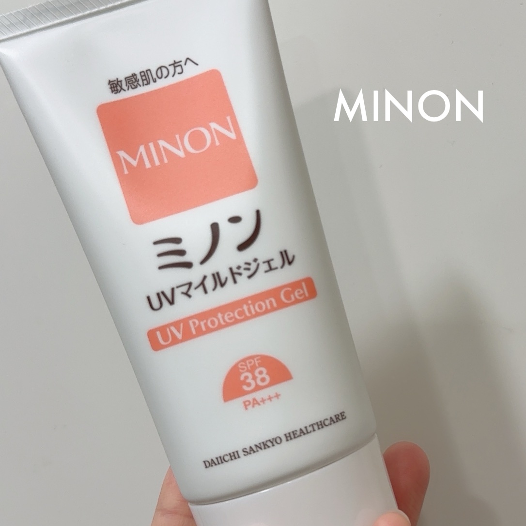 ミノンUVマイルドジェル/ミノン/日焼け止めジェルを使ったクチコミ（1枚目）