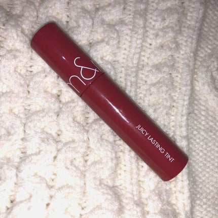 ジューシーラスティングティント/rom&nd/リップティントを使ったクチコミ(1枚目)