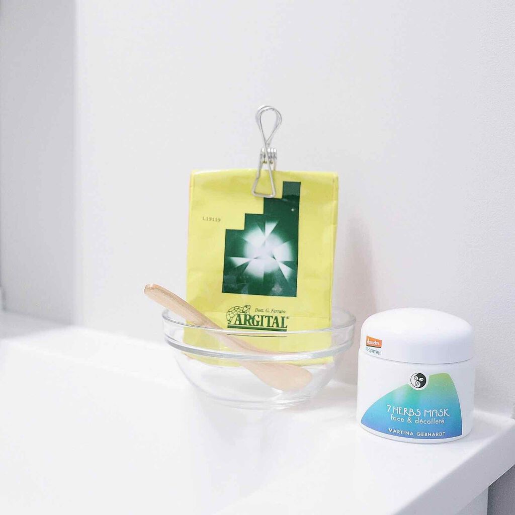 7ハーブマスク/マルティナ オーガニックスキンケア/洗い流すパック・マスクを使ったクチコミ（1枚目）