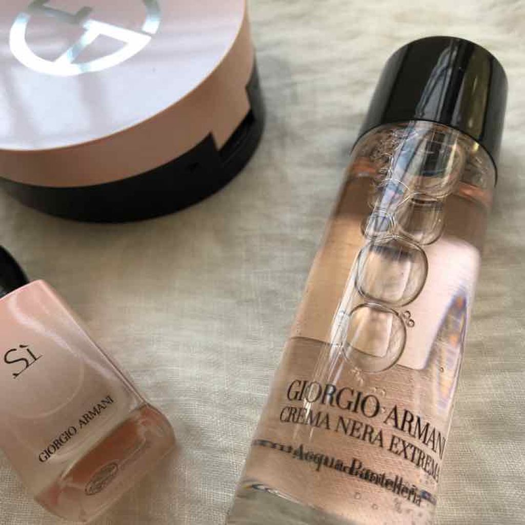 クレマ ネラ エクストレマ アクア パンテレリア ローション/ジョルジオ アルマーニ ビューティ/化粧水を使ったクチコミ(1枚目)