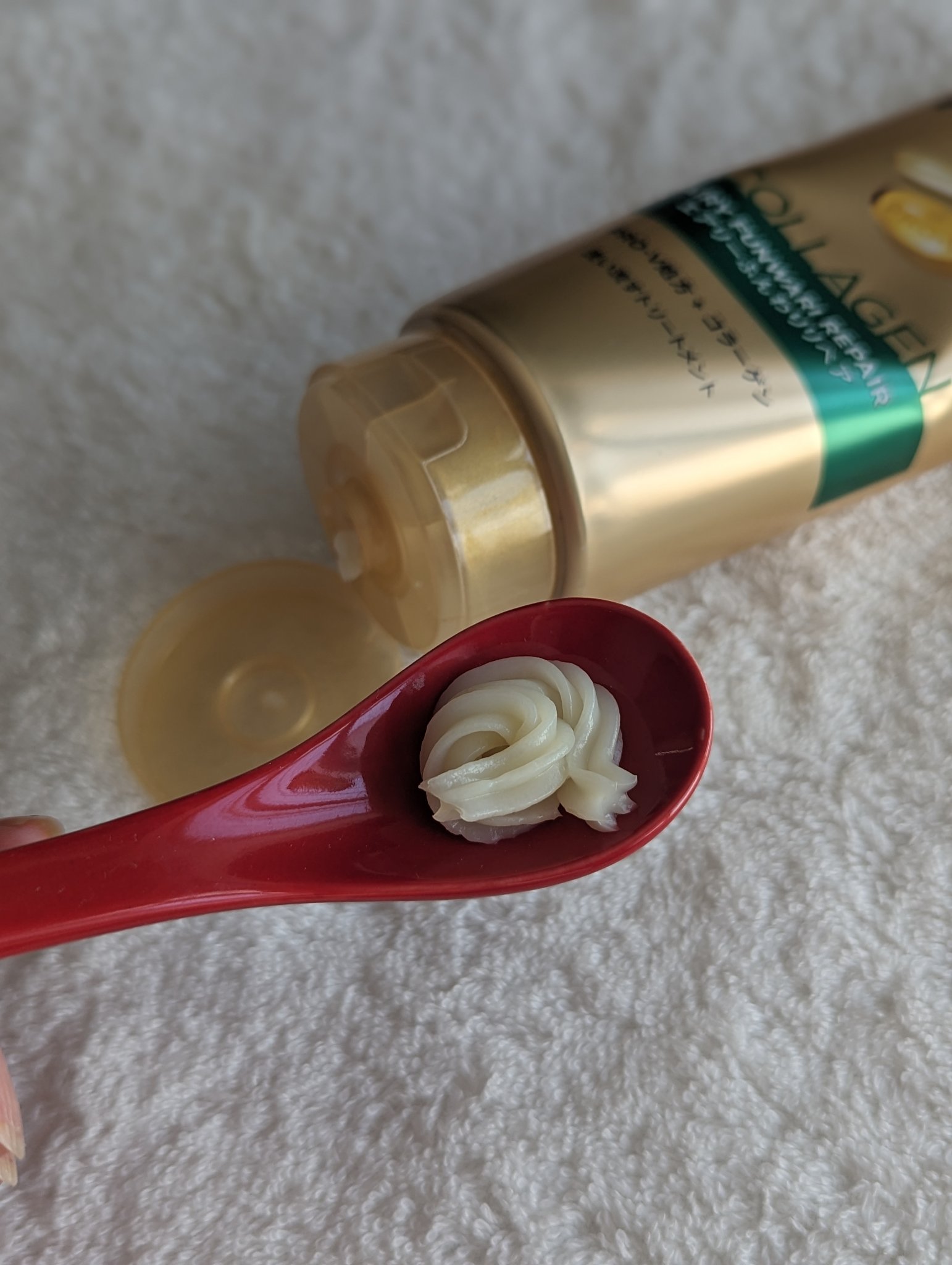 エアリーふんわりリペア 洗い流すトリートメント/パンテーン/洗い流すヘアトリートメントを使ったクチコミ（2枚目）