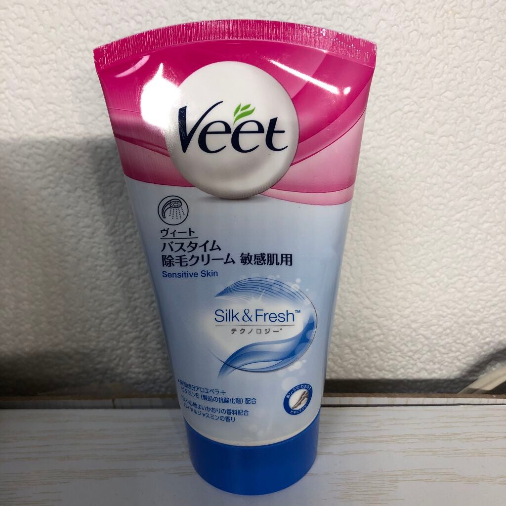 バスタイム除毛クリーム 敏感肌用/Veet/除毛クリームを使ったクチコミ(1枚目)