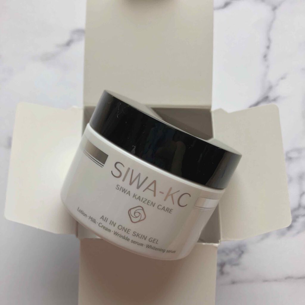 SIWA-KC オールインワンスキンジェル/ハーブ健康本舗/オールインワン化粧品を使ったクチコミ(2枚目)