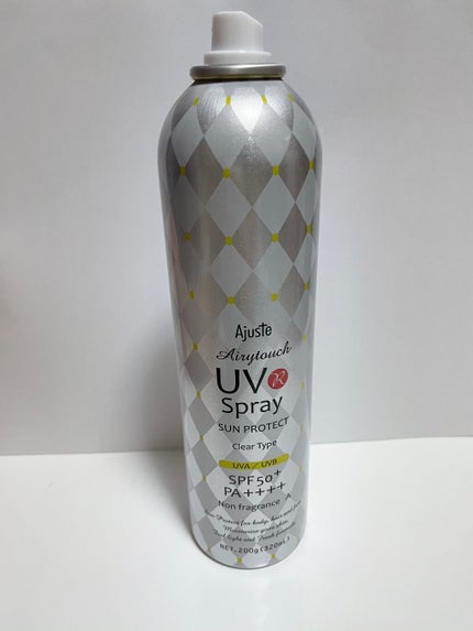エアリータッチUVスプレー NF/Ajuste(アジャステ)/日焼け止めミスト・スプレーを使ったクチコミ(1枚目)