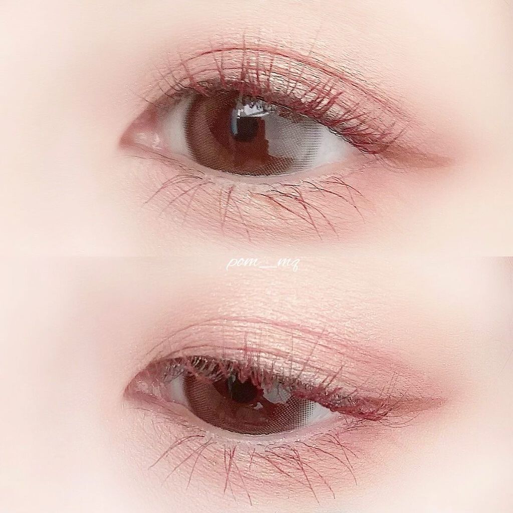 ワンショットアイパレット 04＃wine burgundy/CHICAY CHICO/アイシャドウパレットを使ったクチコミ（3枚目）