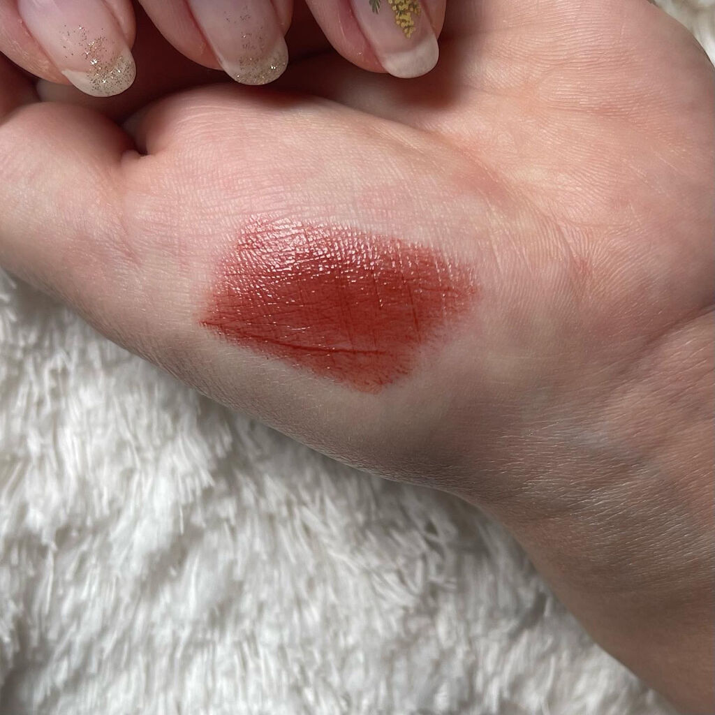 シアーバームティント #03 サザンクロス/＋ni/リップティントを使ったクチコミ（3枚目）