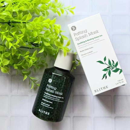 Patting Splash Mask Soothing & Heeling Green tea/BLITHE/その他洗顔料を使ったクチコミ(1枚目)