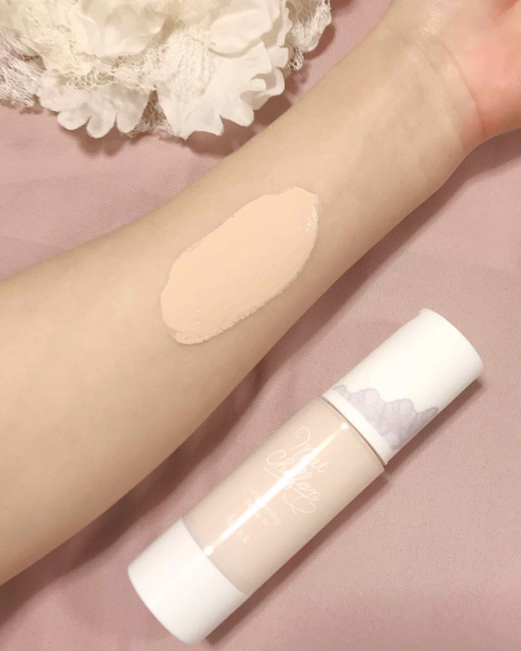 マットシフォン UVホワイトニングベースN/KiSS/化粧下地を使ったクチコミ（1枚目）