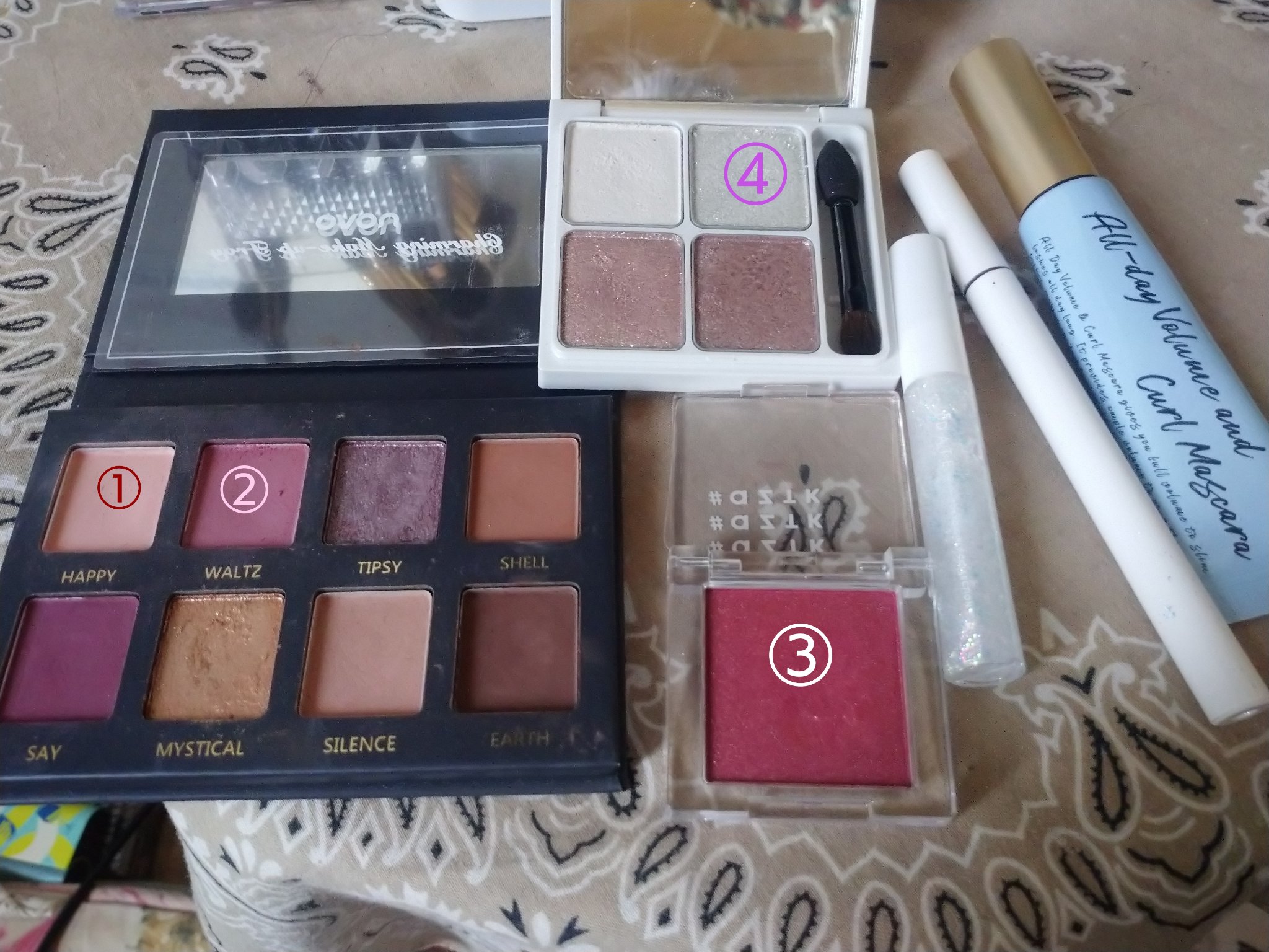 アイデイト ラメライナー 01 クリアグリッター/IDATE/リキッドアイシャドウを使ったクチコミ（1枚目）