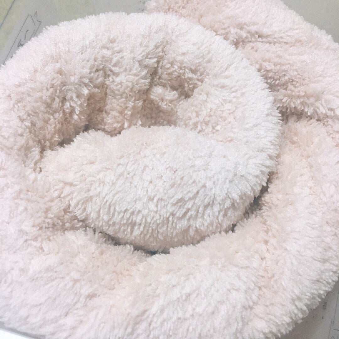 ヘアドライマイクロファイバータオル/ハホニコハッピーライフ/ヘアケアグッズを使ったクチコミ(5枚目)