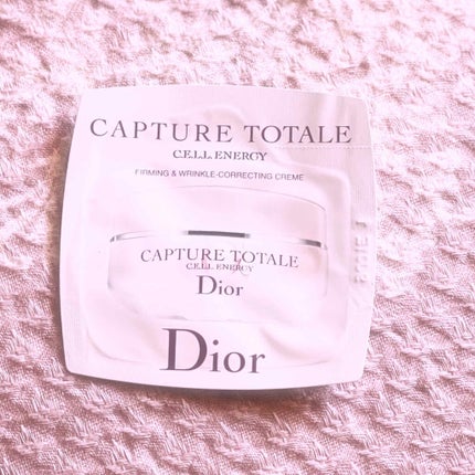 カプチュール トータル セル ENGY クリーム/Dior/フェイスクリームを使ったクチコミ(1枚目)
