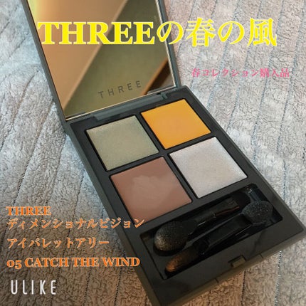ディメンショナルビジョンアイパレットアリー 05 CATCH THE WIND/THREE/ジェル・クリームアイシャドウを使ったクチコミ(1枚目)