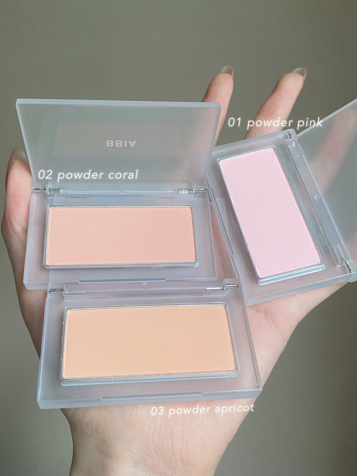 BBIA レディートゥーウェアパウダーチークのクチコミ「♡ふわふわパステルチーク♡



ふわっと華やかな発色で、自然に咲く花びらのように
純粋無垢な.....」（3枚目）