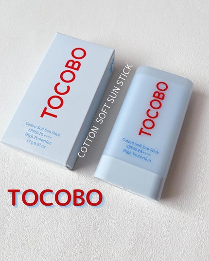 コットンソフトサンスティック/TOCOBO/日焼け止めスティックを使ったクチコミ(1枚目)